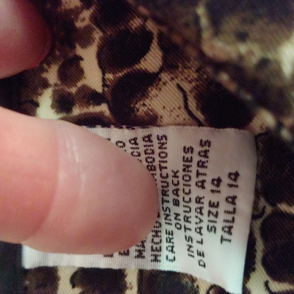 Dress John Roberts size 14, sleeveless - Picture 5 of 8